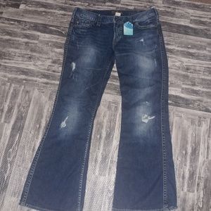 Silver jeans | Frances Denim Bootcut Jeans W30